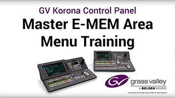 GV Korona Master E-MEM Area Training: 